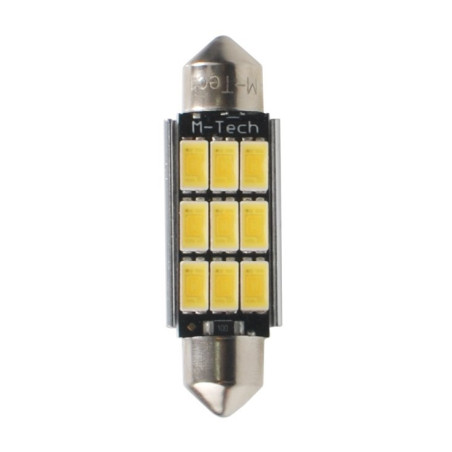 L816WW - C5W 41MM 9XSMD5630 12V BLANCO CÁLIDO | 10 UDS