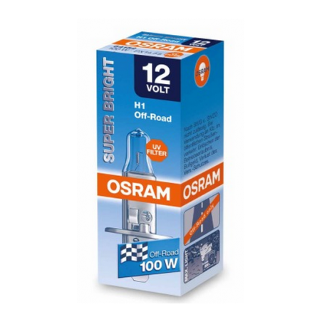 HALOGEN OSRAM SUPER BRIGHT PREMIUM H1 PX14,5S 12V 100W