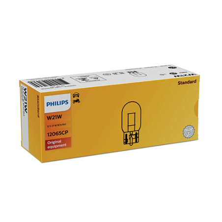 PHILIPS W21W 12V21 W3X16D CP | 10 UDS