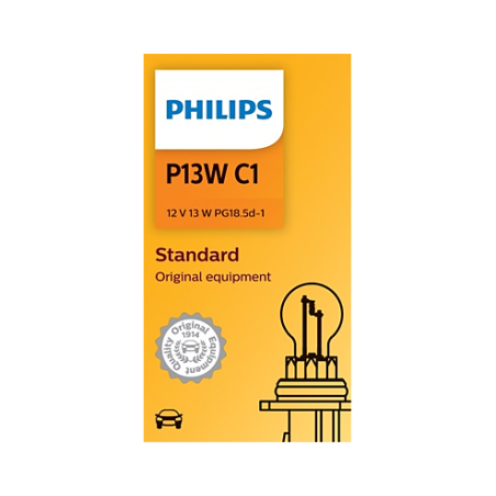 PHILIPS P13W 12V13W PG18.5D-1 C1