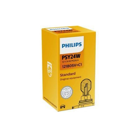 PHILIPS PSY24W SILVERVISION 12V24W PG20/4 C1
