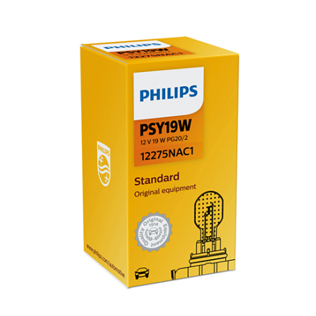 PHILIPS PSY19W 12V19 PG20/2 C1