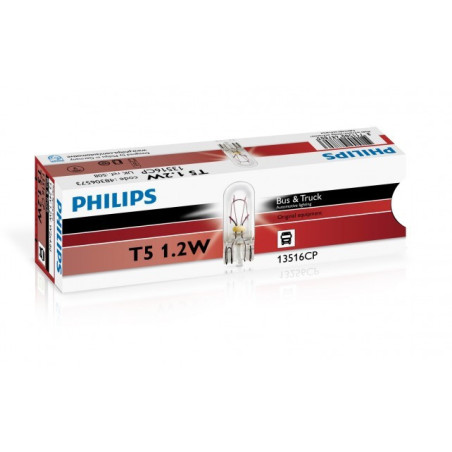PHILIPS WB T5 24V1.2W W2X4,6D CP | 10 UDS