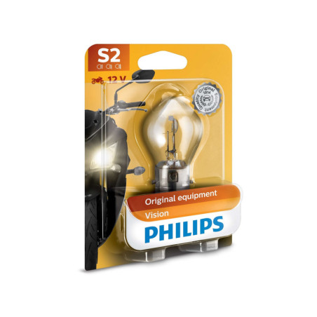 PHILIPS S2 12V35/35W BA20D BW