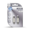 BLISTER 2X LED L030B - C5W 41MM 12XSMD3528 AZUL