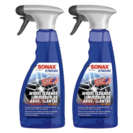 PACK X2 SONAX XTREME - LIMPIADOR DE LLANTAS 500ML