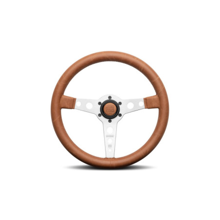 VOLANTE MOMO PROTOTIPO HERITAGE TOBACCO 350 MM PIEL