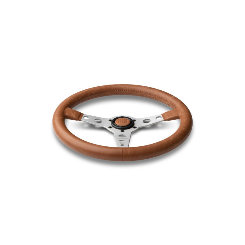 VOLANTE MOMO PROTOTIPO HERITAGE TOBACCO 350 MM PIEL