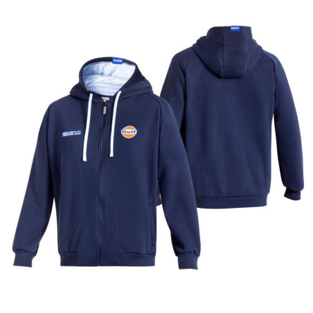 GULF - Chaqueta con capucha y cremallera completa BM XXL