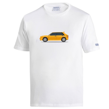 CAMISETA SPARCO LANCIA HF INTEGRALE BLANCA TALLA XL