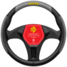 FUNDA DE VOLANTE ERGONOMICA MOMO NEGRA Y GRIS