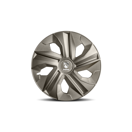 TAPACUBOS BLADE MATE HEMATITE CARBONO 15 - JUEGO DE 4