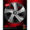 TAPACUBOS MOMO BLADE MATE NEGRO CARBÓN 14 - 4 PIEZAS