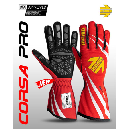 GUANTES CORSA PRO ROJO 11