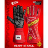 GUANTES PERFORMANCE  ROJO 08