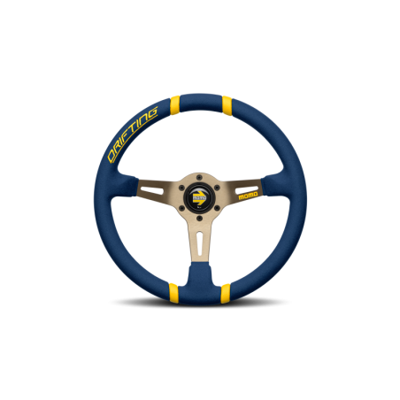 VOLANTE DRIFT 350 AZUL MICROFIBRA