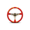 VOLANTE DRIFT 350 ROJO MICROFIBRA