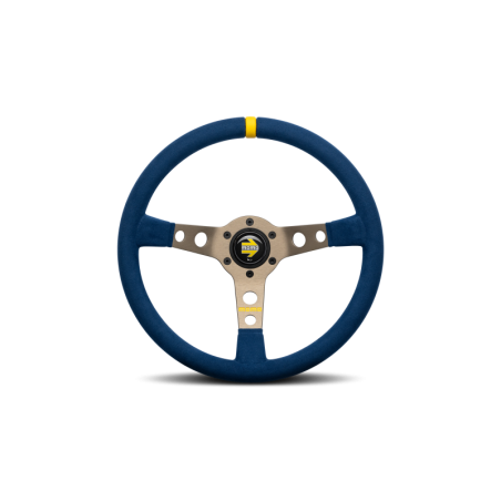 VOLANTE ST/WHEEL MOD. 07 350 AZUL MICROFIBRA