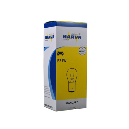 NARVA STOP P21 BA15S 18W 12V | 10 UDS