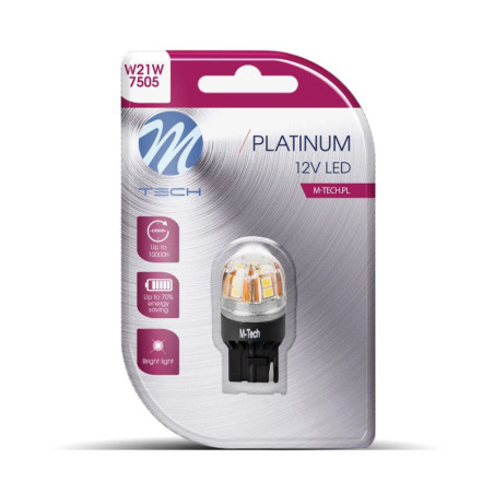 BLISTER 1X LED L828W - T20 HAZ ÚNICO 15X2835SMD CANBUS 12-24V BLANCO