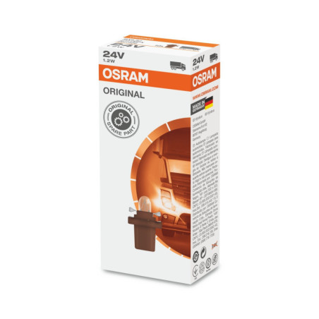 OSRAM ORIGINAL BX8,5D 24V 1,2W 2741MFX | 10 UDS
