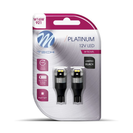 BLISTER 2X DIODE LED T15-W16W 4X3020 SMD BLANCO