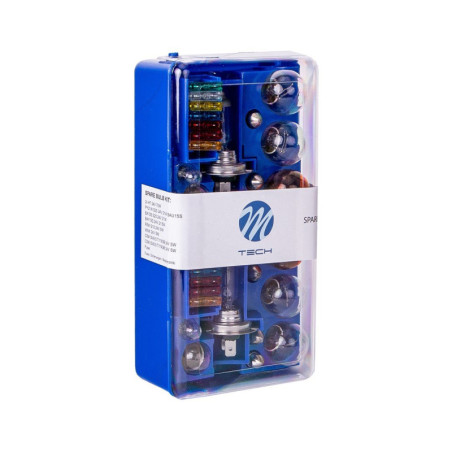 ESTUCHE DE LÁMPARAS M-TECH 2X H7 24V