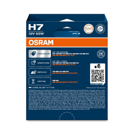 OSRAM COOL BLUE INTENSE 64210CBN-2HB H7 PX26D 12V 55W