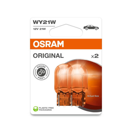 OSRAM ORIGINAL 7504-2BL WY21W WX3X16D 12V 21W