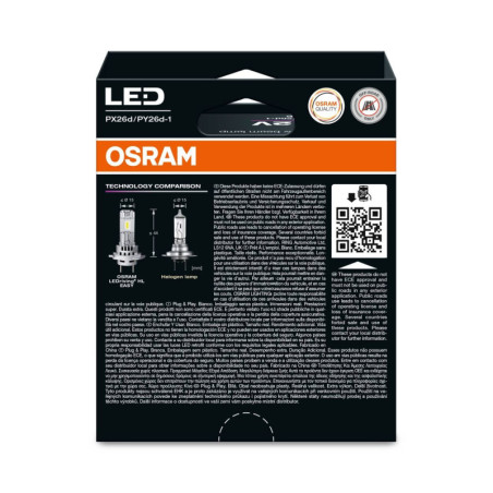 OSRAM LEDRIVING EASY 64210DWESY-2HB ~H7 PX26D / PY26D-1 12V 16.2WW