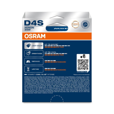OSRAM COOL BLUE INTENSE 66440CBN-2HB D4S P32D-5 0V 35W