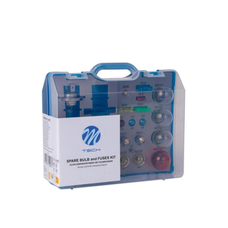 ZESTAW ŻARÓWEK M-TECH 19SZT - 2X H7 12V