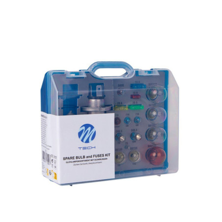 ZESTAW ŻARÓWEK M-TECH 19SZT - 2X H4 12V