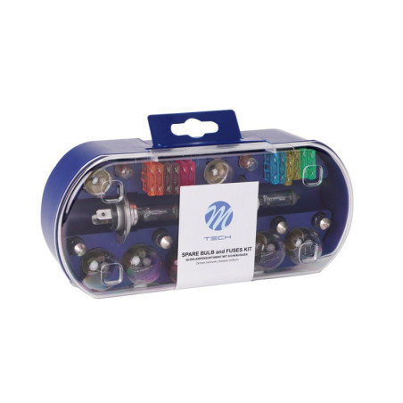 ZESTAW ŻARÓWEK M-TECH 30SZT - 2X H7 12V