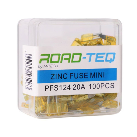 ZINC FUSE MINI, BOX PACKING 20A 100PCS/BOX
