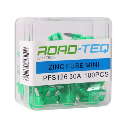 ZINC FUSE MINI, BOX PACKING 30A 100PCS/BOX