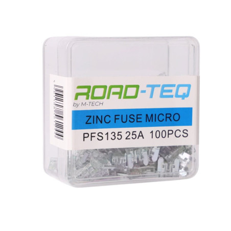 ZINC FUSE MICRO, BOX PACKING 25A 100PCS/BOX