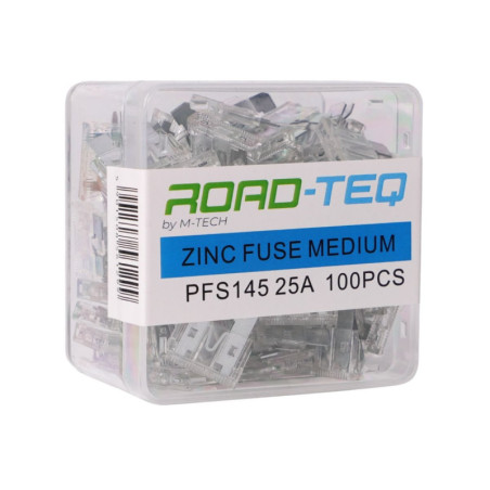 ZINC FUSE MEDIUM, BOX PACKING 25A 100PCS/BOX