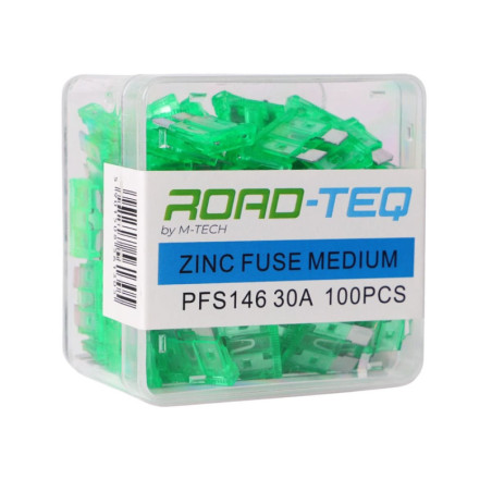 ZINC FUSE MEDIUM, BOX PACKING 30A 100PCS/BOX