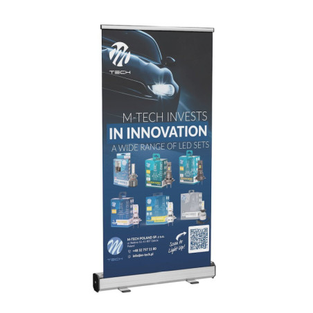ROLL-UP STANDARD – M-TECH  - LED SETS – INNOVATION IN LIGHT