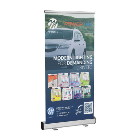 ROLL-UP STANDARD – M-TECH POWERTEC – HALOGENY
