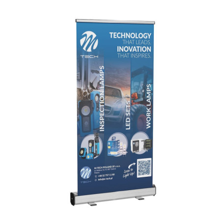 ROLL-UP STANDARD – M-TECH PORTFOLIO – INSPECTION, LED SETS, WORK LAMPS