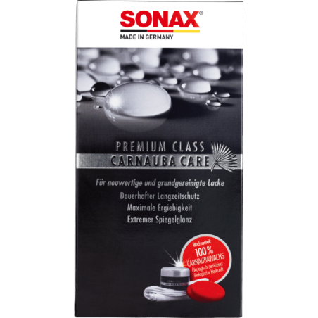SONAX CERA SÓLIDA PARA PINTURAS NUEVAS Y RESTAURADAS PROTECCIÓN DURADERA