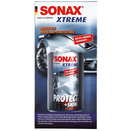 SONAX SELLADOR ALTO BRILLO SIN CERA PARA PINTURA NUEVA RENOVADA O PRETRATADA