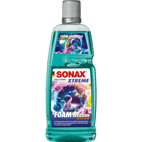 SONAX CHAMPU EN ESPUMA ELIMINA SUCIEDAD Y HACE BRILLAR EL VEHICULO