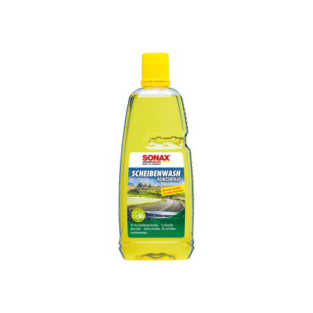 SONAX CONCENTRADO LIMPIADOR PARA PARABRISAS Y LAVAFAROS FORMULADO PARA VERANO