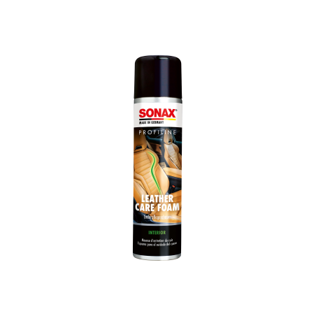 SONAX ESPUMA LIMPIADORA Y PROTECTORA PARA CUERO LISO