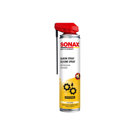 SONAX SILICONA EN SPRAY LUBRICACION CUIDADO Y PROTECCION PARA GOMA PLASTICO MADERA