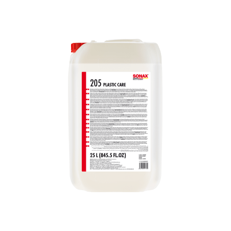 SONAX CUIDADO PLASTICO REGENERADOR Y CONSERVANTE RENUEVA COLOR Y APORTA BRILLO SUTIL