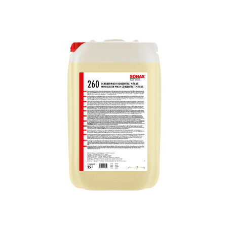 SONAX CONCENTRADO LIMPIADOR PARA LIMPIAPARABRISAS Y LAVAFAROS VERANO